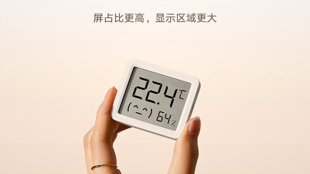 Xiaomi Unveils Compact Mijia Smart Temperature and Humidity Sensor 3 Mini