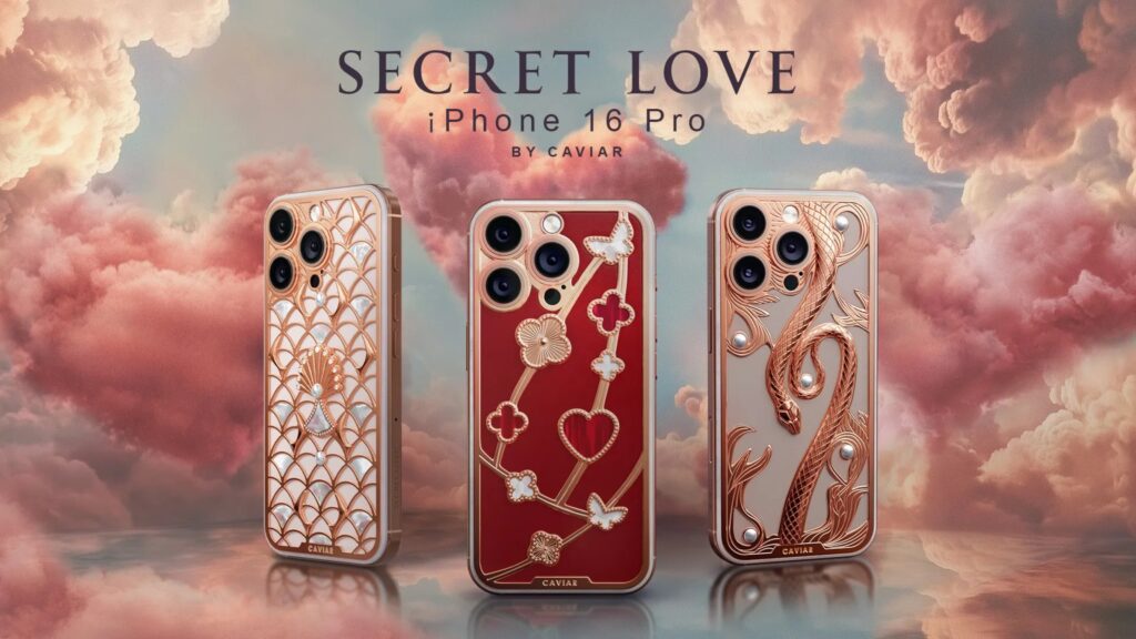 Fall in Love with Luxury: Caviar’s Stunning New iPhone 16 Pro Cases