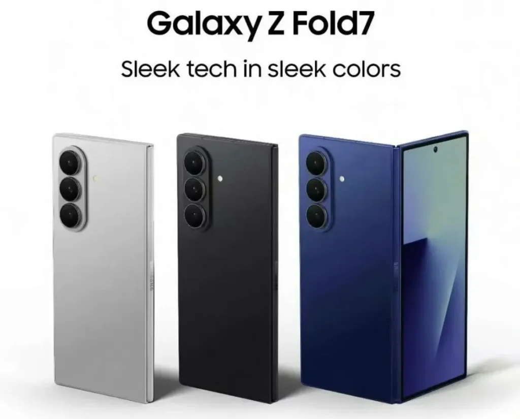 Samsung Z Fold 7 Colors Leaked: Is That New Blue Giving You Retro Vibes?
